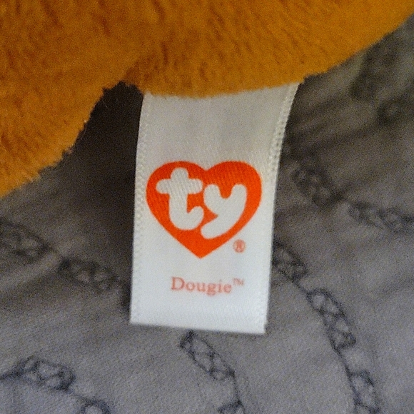 Ty Beanie Boo Dougie, Retired - Picture 2 of 5